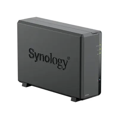 Synology DS124 Сетевое хранилище 1x 2.5" / 3.5", горячая замена, RAID modes: keine, 1x GB-LAN, Веб-сервер, 2x USB3.0, процессор: Quad Core 1.40 GHz, 1 GB ОЗУ вилка UK/HK 3-pin