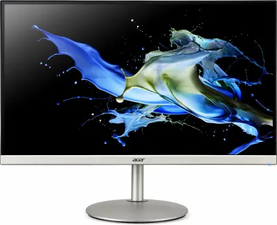 Монитор Acer 27" CB272smiprx серебристый IPS LED 1ms 16:9 HDMI M/M матовая HAS 1000:1 250cd 178гр/178гр 1920x1080 75Hz VGA DP FHD 5.64кг