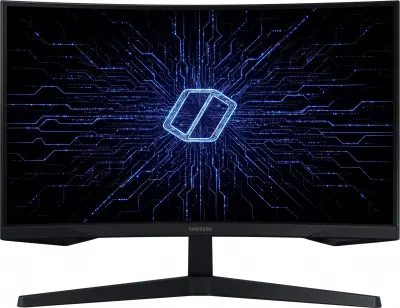 Монитор Samsung 27" Odyssey G5 C27G55TQBI черный VA LED 1ms 16:9 HDMI матовая 250cd 178гр/178гр 2560x1440 144Hz FreeSync Premium DP WQ 4.5кг