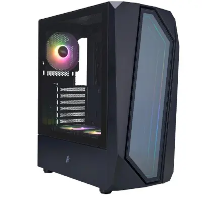 1STPLAYER INFINITE SPACE IS6 ARGB Black / ATX / 3x120mm ARGB fans / IS6-BK-2F7R-1F7