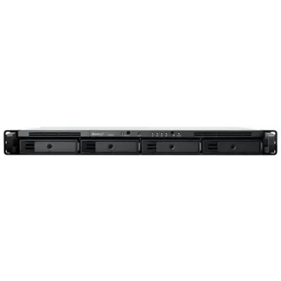 Synology RS422+ RackStation Сетевое хранилище (1U, 4x3.5/2.5" HDD, 2-core 2.6 GHz, 2 GB DDR4 ECC, 2xGbE LAN)