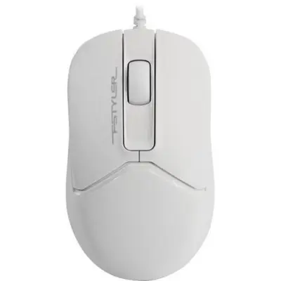 Мышь A4Tech Fstyler FM12 WHITE белый оптическая (1200dpi) USB (3but)