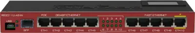 Коммутатор MikroTik RB2011UiAS-IN 5x100Mb 5G 1SFP 1PoE управляемый