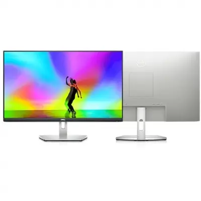 Монитор Dell 27" S2721H серебристый/черный IPS LED 16:9 HDMI M/M матовая Piv 1000:1 300cd 178гр/178гр 1920x1080 75Hz FHD 7.7кг