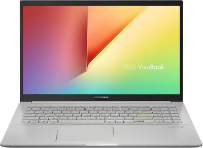 Ноутбук Asus VivoBook 15 OLED K513EA-L11649W Core i3 1115G4 8Gb SSD256Gb Intel UHD Graphics 15.6" OLED FHD (1920x1080) Windows 11 Home silver WiFi BT Cam (90NB0SG2-M47480)