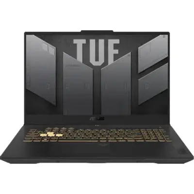 Ноутбук Asus TUF Gaming F17 FX707VJB-HX100 Core 5 210H 16Gb SSD512Gb NVIDIA GeForce RTX 3050 6Gb 17.3" IPS FHD (1920x1080) без ОС grey WiFi BT Cam (90NR0MY5-M003R0)
