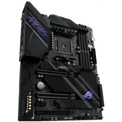 Материнская плата Asus ROG CROSSHAIR VIII DARK HERO Soc-AM4 AMD X570 4xDDR4 ATX AC`97 8ch(7.1) 1 x 2.5Gigabit + Gigabit Ethernet RAID