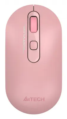 Мышь A4Tech Fstyler FG20 розовый оптическая 2000dpi беспров. USB для ноутбука 4but (FG20 PINK)