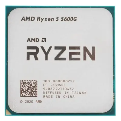 CPU AMD Ryzen 5 5600G OEM (100-000000252) {3,90GHz, Turbo 4,40GHz, Vega 7 AM4}