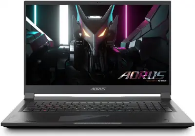 Ноутбук Gigabyte Aorus 17X Core i9 13900HX 16Gb SSD1Tb NVIDIA GeForce RTX4080 12Gb 17.3" IPS QHD (2560x1440) Windows 11 Home Multi Language 64 black WiFi BT Cam (AXF-B4KZ694SP)