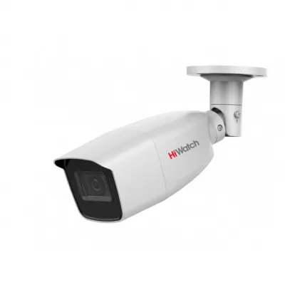 HiWatch DS-T206(B) (2.8-12 mm) 2Мп уличная цилиндрическая HD-TVI камера с EXIR-подсветкой до 40м