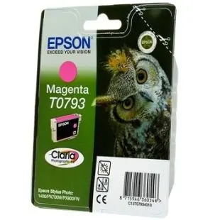 Картридж струйный Epson T0793 C13T07934010 пурпурный (685стр.) (11.1мл) для Epson P50/PX660