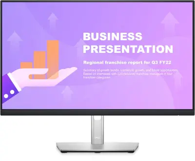 LCD Dell 23.8" P2422HE черный {IPS 1920x1080 60Hz 5ms 178/178 250cd 8bit(6bit+FRC) HDMI1.4 DisplayPort1.2 4xUSB3.2 Pivot VESA} [2422-5205]