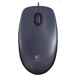 910-001793  Мышь Logitech M90 Optical USB Dark Grey RTL