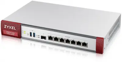 Межсетевой экран Zyxel USG FLEX 500 (USGFLEX500-RU0101F) 10/100/1000BASE-TX/SFP серебристый