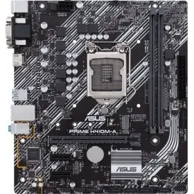 ASUS PRIME H410M-A/CSM {LGA1200, H410, 2*DDR4, D-Sub + DVI + HDMI, SATA3, Audio, Gb LAN, USB 3.2*4, USB 2.0*6, COM*1 header (w/o cable), mATX} 90MB13G0-M0EAYC