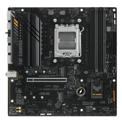 ASUS TUF GAMING A620M-PLUS (Socket AM5, mATX, 4xDDR5(128GB), 2xDP/HDMI, 1xPCIe 4.0x16/2xPCIe 3.0, 1xLAN (2.5GbE), 4xSATA 6Gb/s, 2xM.2, 2xUSB 3.2, 4xUSB 2.0, 1xPS/2)