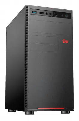 ПК IRU Home 613 MT i3 10100F (3.6) 16Gb SSD240Gb GT710 1Gb Windows 10 Home Single Language 64 GbitEth 400W черный