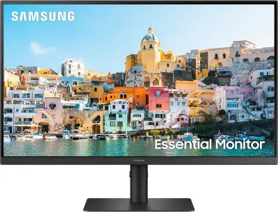 Монитор Samsung 27" LS27A400UJUXEN черный IPS LED 16:9 HDMI матовая HAS Piv 1000:1 250cd 178гр/178гр 1920x1080 75Hz FreeSync DP FHD USB 6.6кг