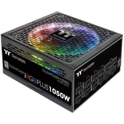 Thermaltake  Toughpower iRGB Plus, 1050Вт,80 PLUS PLATINUM  140мм, черный, retail [ps-tpi-1050f2fdpe-1]