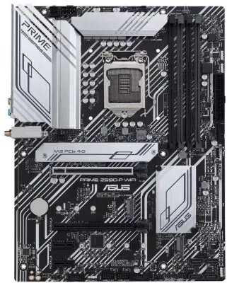 ASUS PRIME Z590-P WIFI {LGA1200, Z590, 4*DDR4, DP+HDMI, SATA3 + RAID, Audio, Gb LAN, USB 3.2*9, USB 2.0*4, COM*1 header (w/o cable), ATX} 90MB1810-M0EAY1