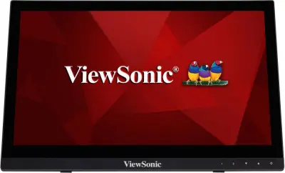 Монитор ViewSonic 15.6" TD1630-3 черный IPS LED 12ms 16:9 HDMI M/M глянцевая 190cd 90гр/60гр 1366x768 D-Sub HD READY USB Touch 1.32кг