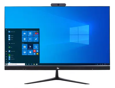 Моноблок IRU Office P2310H4 23.8" Full HD i3 10105 (3.7) 8Gb SSD240Gb UHDG 630 Windows 11 Professional 64 GbitEth WiFi BT 120W Cam черный 1920x1080 (RUS)