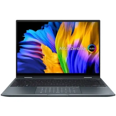 ASUS Zenbook 14 Flip UP5401EA-KN100W [90NB0V41-M008X0] Pine Grey 14" {WQXGA+ OLED TS i7-1165G7/16Gb/1Tb SSD/W11Pro}