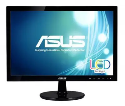 Монитор Asus 18.5" VS197DE черный TN LED 5ms 16:9 матовая 200cd 90гр/60гр 1366x768 VGA 2.6кг