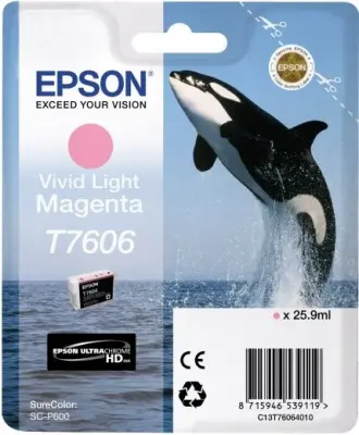 EPSON C13T76064010 SC-P600 Light Magenta (cons ink)