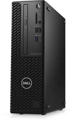 ПК Dell Precision 3440 SFF i7 10700 (2.9)/16Gb/SSD256Gb/UHDG 630/DVDRW/CR/Windows 10 Professional/GbitEth/260W/клавиатура/мышь/черный