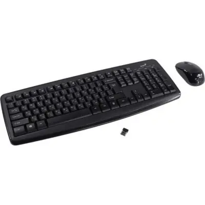 Комплект кл-ра+мышь беспроводной Genius Smart KM-8100 black (31340004416)