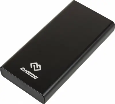 Мобильный аккумулятор Digma DGPD100WC 38400mAh 5A QC PD 100W 2xUSB черный (DGPD100WCABK)