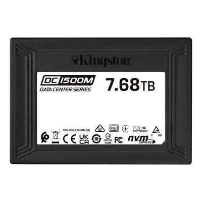 Kingston Enterprise SSD 7,68TB DC1500M U.2 PCIe NVMe SSD (R3100/W2700MB/s) 1DWPD (Data Center SSD for Enterprise)