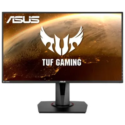 ASUS LCD 27" VG279QR ProGaming {IPS 1920x1080 165Hz 1ms 300cd 178/178 8bit(6bit+FRC) HDR400 2xHDMI1.4 DisplaPort1.2 G-SYNC 2x2W HAS Tilt Swivel Pivot VESA} [90LM04G0-B03370]