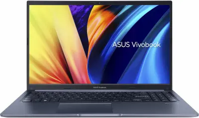 Ноутбук Asus VivoBook X1502ZA-BQ1274 Core i5 12500H 16Gb SSD512Gb Intel Iris Xe graphics 15.6" IPS FHD (1920x1080) noOS blue WiFi BT Cam (90NB0VX1-M01X50)