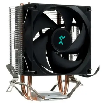 Устройство охлаждения(кулер) Deepcool AG200 Soc-AM5/AM4/1151/1200/1700 черный 4-pin 18-31dB Al+Cu 100W 304gr Ret (R-AG200-BKNNMN-G)