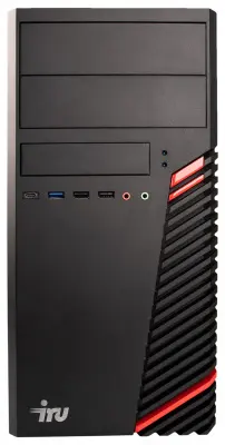 ПК IRU Office 510H4SM MT i3 10105 (3.7) 8Gb SSD480Gb UHDG 630 Free DOS GbitEth 400W черный