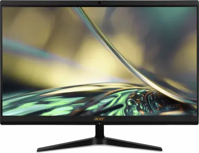 Моноблок Acer Aspire C24-1700 23.8" Full HD i5 1235U (1.3) 16Gb SSD512Gb Iris Graphics CR Windows 11 Home GbitEth WiFi BT 65W клавиатура мышь Cam черный 1920x1080