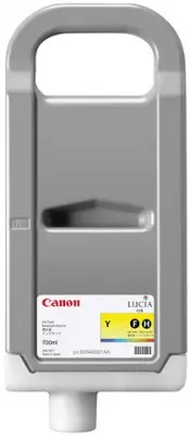 Картридж струйный Canon PFI-707 Y 9824B001 желтый (700мл) для Canon iPF830/iPF840/iPF850