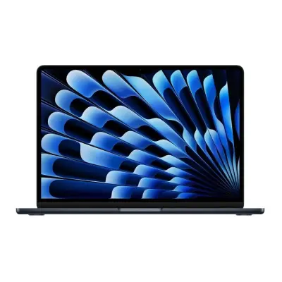 Apple MacBook Air 13-inch 2025 [MW133ZA/A] (КЛАВ.РУС.ГРАВ.) Midnight 13.6" Liquid Retina {(2560x1600) M4 10C CPU 10C GPU/16GB/512GB SSD/рекоменд.переходник} (A3240)