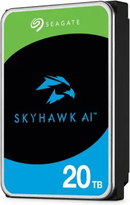 Жесткий диск Seagate SATA-III 20TB ST20000VE002 Surveillance SkyHawkAI 512E (7200rpm) 256Mb 3.5"