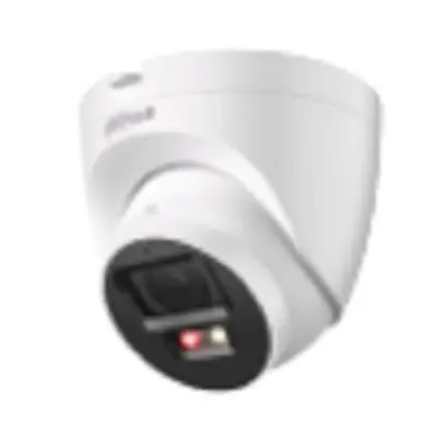 DAHUA DH-IPC-HDW2249TP-S-PV-0280B Уличная турельная IP-видеокамера SmartDualLight 2Мп, 1/2.8” CMOS, объектив 2.8мм, видеоаналитика, микрофон+динамик, ИК 30м, LED 30м, IP67, металл