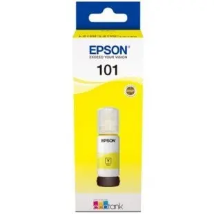 EPSON C13T03V44A Контейнер  101 с желтыми чернилами для  L4150/L4160/L6160/L6170/L6190, L6290 70 мл.
