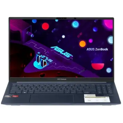 ASUS Zenbook 15 UM3504DA-BN198 [90NB1161-M007C0] Ponder Blue 15.6" {FHD Ryzen 5 7535U/16384Mb/512PCISSDGb/AMD Radeon/DOS + алюм корп; +чехол; +USB}