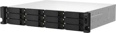 Сетевое хранилище NAS Qnap Original TS-1264U-RP-4G 12-bay стоечный Celeron N5095