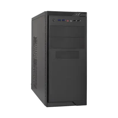Exegate EX283237RUS Корпус Minitower ExeGate MA-372UX Black, mATX  2*USB+2*USB3.0, Audio