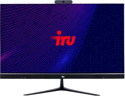 Моноблок IRU Office 23IH5P 23.8" Full HD i5 11400 (2.6) 16Gb SSD512Gb UHDG 730 Free DOS GbitEth WiFi BT 120W Cam черный 1920x1080