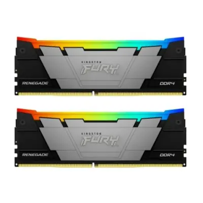Kingston 32GB 3200MT/s DDR4 CL16DIMM (Kit of 2)1Gx8 FURY Renegade RGB KF432C16RB12AK2/32