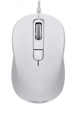 Мышь Asus MU101C белый оптическая (3600dpi) USB (3but)